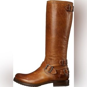 Frye Veronica back zip boot size 10